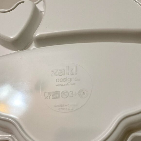 Peppa Pig 3 Section Plate Plastic by Zak! Designs - Picture 11 of 13